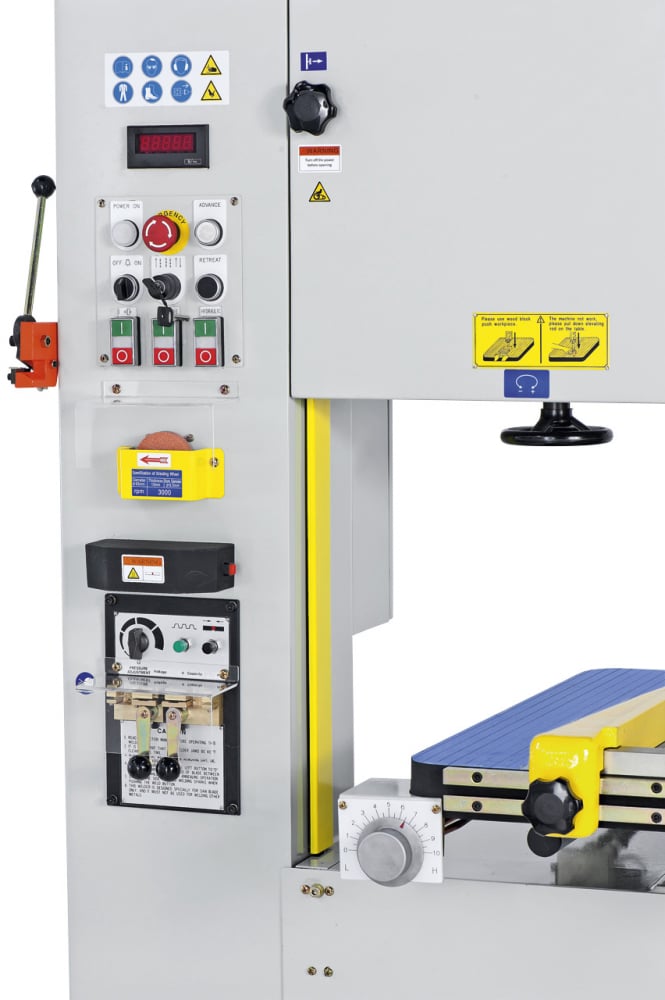 Ferastrau vertical cu banda cu avans automat pentru metal Bernardo VMS 520 A [3]