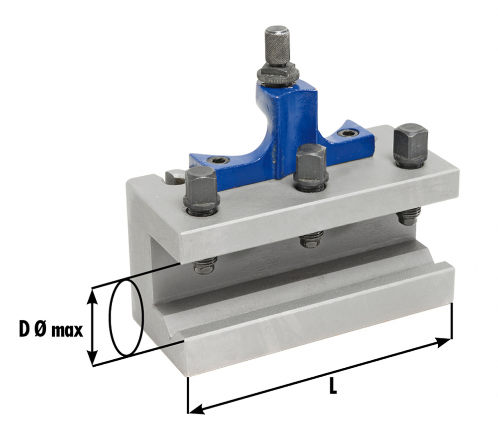 Suport interschimbabil cu insertie prisma, diam. 30 x 100 mm pentru dimensiunea E [2]