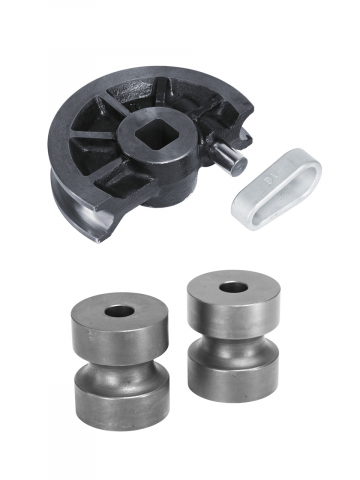 Segment de îndoire 1 1/2" W (Ø38,1 mm) cu role de contrapresiune și inel pentru BM 60 A