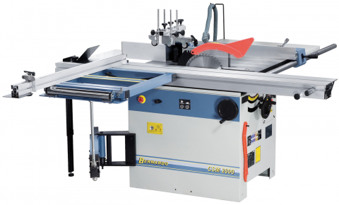 Masini combinate prelucrare lemn (multifunctionale lemn) - Masina combinata circular de formatizat si freza Bernardo CSM 2000 - 400V