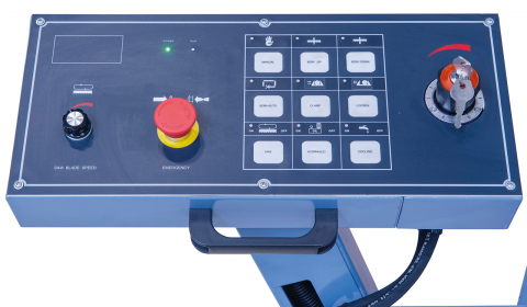 Ferastrau semi-automat pentru metal cu taiere cu mitra dubla Bernardo DGS 460 HV [16]