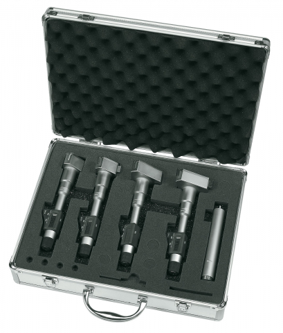 Micrometru de interior - Set de micrometre digitale de masurare interioara cu 3 puncte (2 piese), 12 - 20 mm / 0,001 mm
