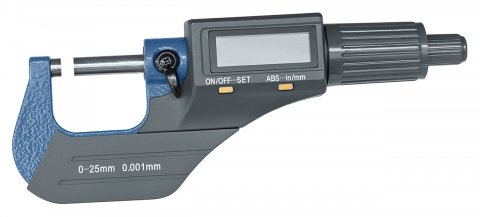 Instrumente de masurare - Micrometru digital de exterior 0 - 25 mm