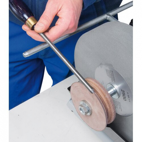 Accesorii polizor umed și uscat - Disc de ascuțire din piele profilat pentru NTS 250 Top / Vario