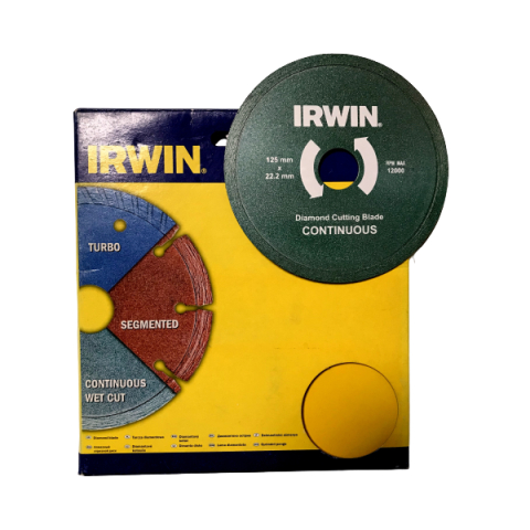 Scule IRWIN - Disc diamantat continuu 125 mm / 22.2 mm IRWIN