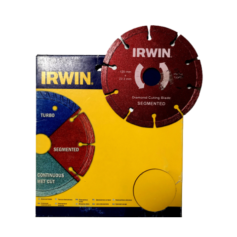 Scule IRWIN - Disc diamantat laser segmentat 125 mm/22.2 mm IRWIN