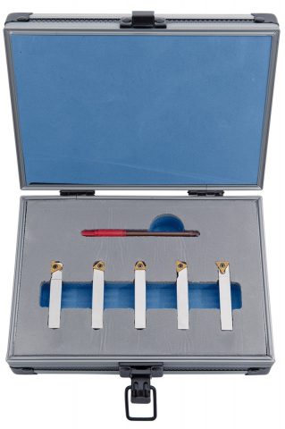 Set cutite de strunjire cu placute interschimbabile HM 8 mm, 5 buc. [1]