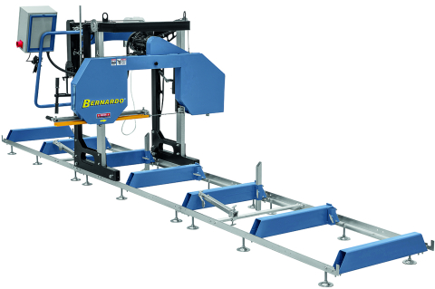 Fierastraie circulare - Fierastrau cu banda pentru busteni BBS 760 E - cu motor electric