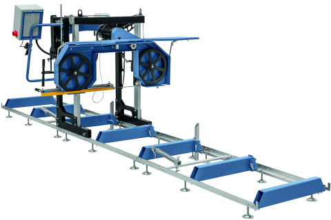 Fierastrau cu banda pentru busteni BBS 760 E - cu motor electric [1]