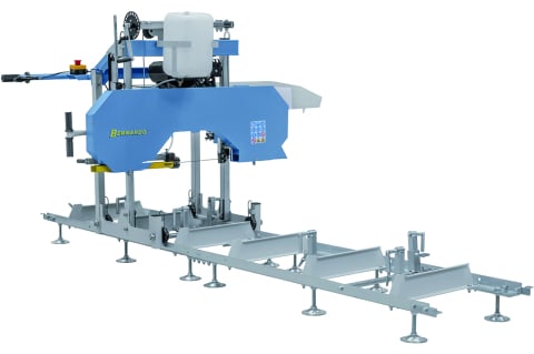 Ferastraie gater - Fierastrau cu banda pentru busteni BBS 400 B (motor benzina)