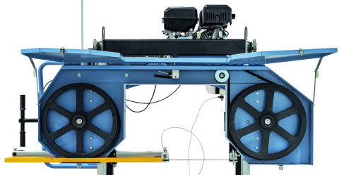 Fierastrau cu banda pentru busteni BBS 760 B (motor benzina) [3]