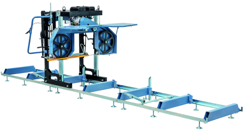 Fierastrau cu banda pentru busteni BBS 760 B (motor benzina) [1]