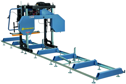 Prelucrare lemn - Fierastrau cu banda pentru busteni BBS 920 B - cu motor benzina