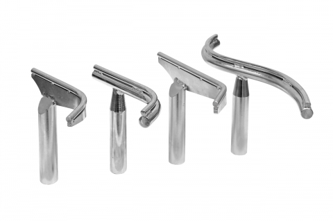 Accesorii pentru strunguri - Set suport pentru scule Glide Bowl Turner B4S, 4 buc.