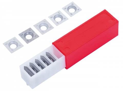 Accesorii si consumabile abric - Cutite ( placute ) TCT pentru bloc taietor spiralat (10 bucati)
