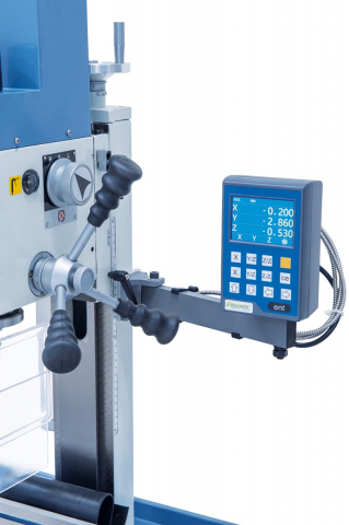 Masina de gaurit si frezat metal KF 16 L Vario cu afisaj digital [9]
