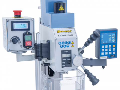 Masina de gaurit si frezat metal KF 16 L Vario cu afisaj digital [8]
