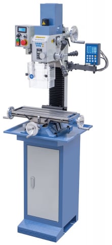 Masini de gaurit si frezat - Masina de gaurit si frezat Bernardo KF 25 D Vario cu indicator de pozitie 3-axe DT 40