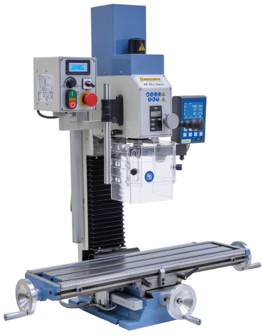Masina de gaurit si frezat Bernardo KF 25 L Vario cu indicator de pozitie 3-axe DT 40 [18]