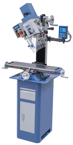 Masina de gaurit si frezat Bernardo KF 25 L Vario cu indicator de pozitie 3-axe DT 40 [1]