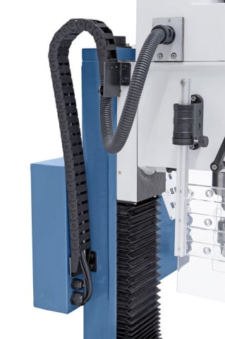 Masina de gaurit si frezat Bernardo KF 28 Top cu avans si indicator de pozitie 3-axe ES-12 V [7]