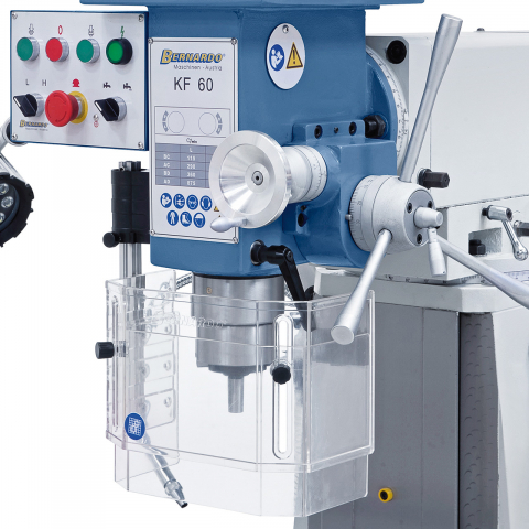 Masina de gaurit si frezat KF 60 + Indicator de pozitie 3-axe ES-12 V + Avans automat masa frezare pentru axa x/y [5]