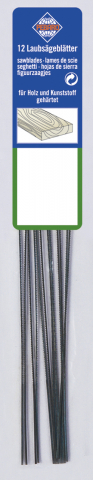 Accesorii pentru ferastrau circular - Panza decupare 130 mm gradul 1 - fina pt. lemn, plastic, ghips (12 buc.)