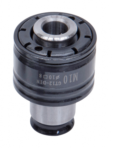 Accesorii pentru masini de taiat filete - Mandrina de schimbare rapida 19 mm GT 12, DIN 371, M10 (10 x 8)