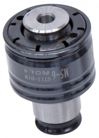 Accesorii pentru masini de taiat filete - Mandrina de schimbare rapida 19 mm GT 12, DIN 371, M5-6 (6 x 4,9)