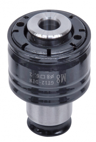 Accesorii pentru masini de taiat filete - Mandrina de schimbare rapida 19 mm GT 12, DIN 371, M8 (8 x 6,2)
