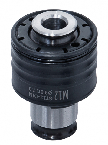 Accesorii pentru masini de taiat filete - Mandrina de schimbare rapida 19 mm GT 12, DIN 376, M12 (9 x 7)