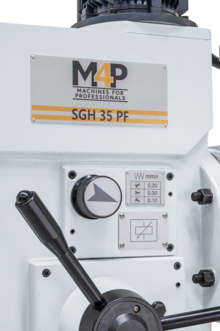 Mașină de găurit cu coloană cu angrenaj SGH 35 PF / 400 V [7]