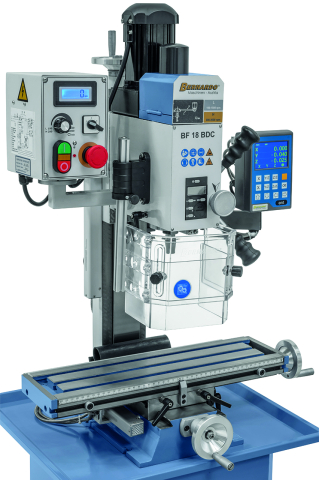 Masini de gaurit cu freza - Masina de gaurit si frezat Bernardo BF 18 BDC cu indicator de poziţie 3-axe DT 40