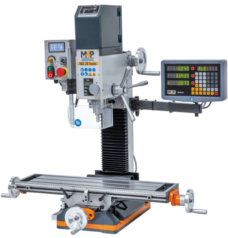 Masini de frezat metal VARIO M4P - Mașină de găurit și frezat MD 28 Vario-D