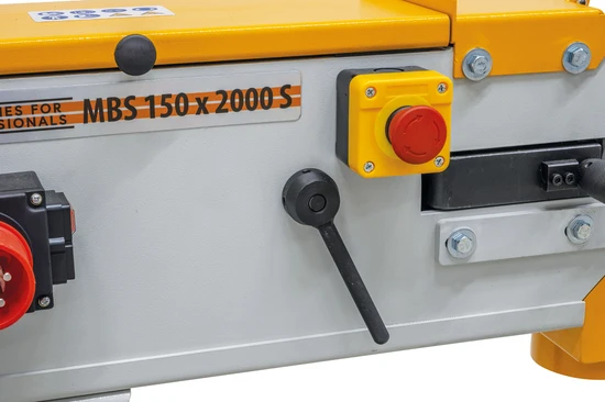 Mașină de șlefuit cu bandă MBS 150 x 2000 S / 400 V [7]