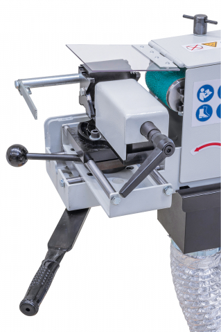 Masina de slefuit pentru capete de tevi si profile, cu aspiratie KBR 100 x 2000 DC-2 [8]