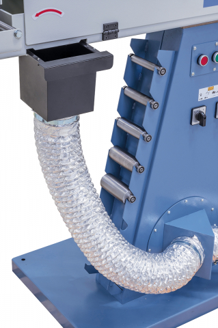 Masina de slefuit pentru capete de tevi si profile, cu aspiratie KBR 100 x 2000 DC-2 [19]