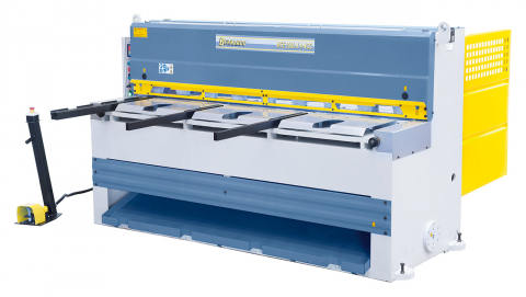 Ghilotine industriale cu motor - Foarfecă ghilotină motorizată Bernardo MTE 2560 x 4 NCC
