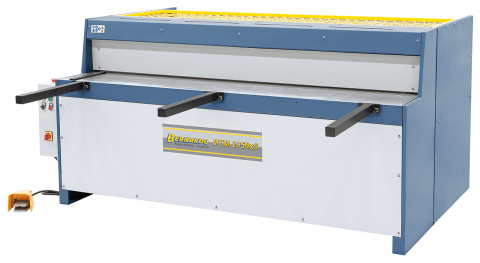 Ghilotine industriale cu motor - Foarfeca ghilotina motorizata MTM 1250 x 4 mm