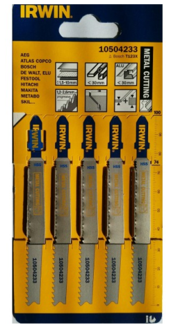Panze pendular T123 x metal PK5 IRWIN - 5 buc/set [1]