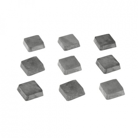 Accesorii pentru masini de slefuit - Placute de taiere interschimbabile HM (9 buc) pentru KFM 200 M / KFM 500 M / KFM 400 Vario