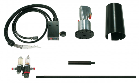 Accesorii masini de gaurit si frezat - Kit fixare pneumatica PD-150,prindere ISO 40