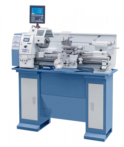 Strunguri cu cutie de viteze - Strung Profi 700 Pro - 400 V cu afisaj digital pe 2 axe i200 si cutie de viteze