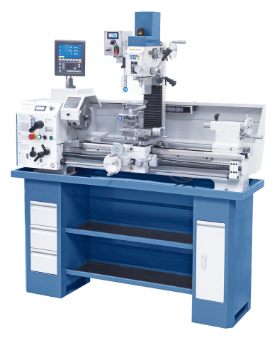 Strunguri metal cu freza - Strung metal cu freza Bernardo Proficenter 880 G Vario - 400 V cu citire digitala pe 2 axe