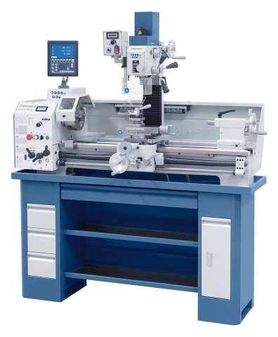Strunguri metal cu freza - Strung metal cu freza Bernardo Proficenter 900 Vario - 400 V inclusiv citire digitala pe 2 axe
