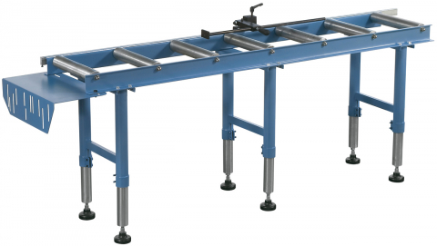 Mese extensibile - Conveior cu role RB 2000 A cu opritor inclus