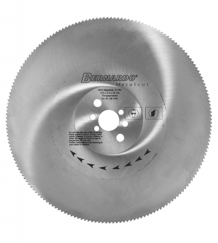 Lame de ferăstrău cu acoperire TiN - Panza de fierastrau HSS 225,0 x 2,0 x 32,0 mm, Z150 pentru CS 225