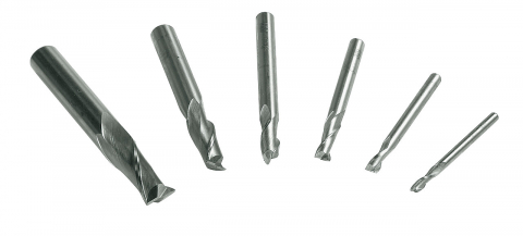 Instrumente de frezat - Set freze cu coada 3 - 10 mm, 6 piese
