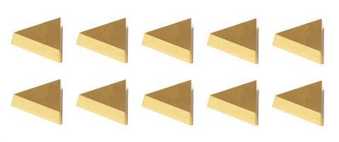 Instrumente de decupare metalelor - Set placute interschimbabile pentru freza de colt 100 / 125 mm