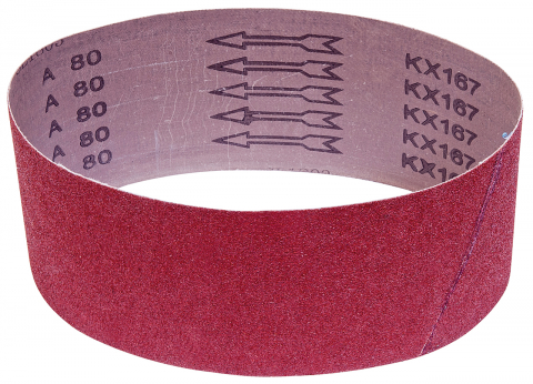 Accesorii prelucrare lemn - Banda abraziva 610 x 100 mm - K 100 (10 Buc.) pentru OSB 60